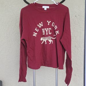 Treasure & Bond Long Sleeve Top Size S